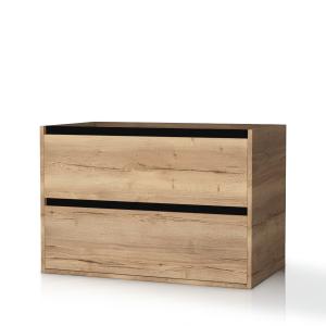 Hängeschrank Minnesota Wood Black 800 – Eichenoptik - Zusatzbild