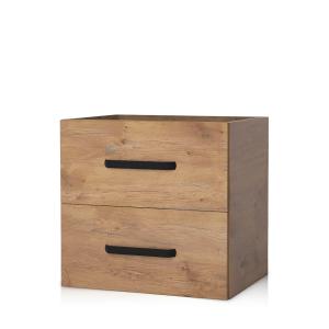 Bad-Hängeschrank MONTANA 60 cm, Walnussdekor, Soft-Close - Zusatzbild