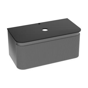 Hängeschrank Vermont Grey 1000 mit Deckplatte - Hauptbild
