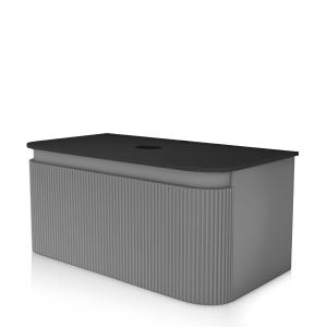 Hängeschrank Vermont Grey 1000 mit Deckplatte - Zusatzbild