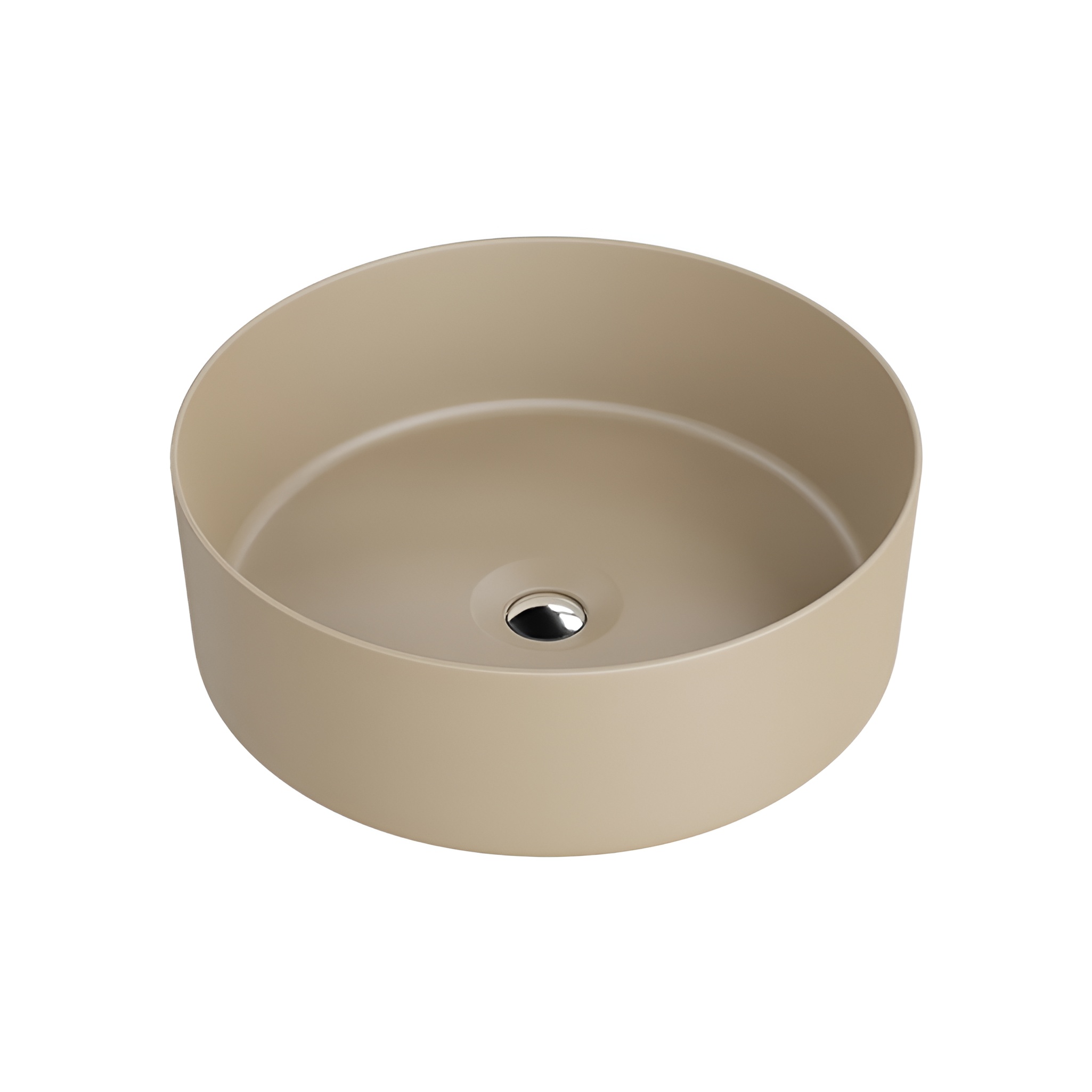 Keramik-Aufsatzwaschbecken Merida Light Khaki