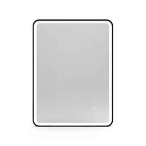 Ateria Badspiegel 60 x 80 cm – Schwarz, optional mit LED-Beleuchtung - Zusatzbild