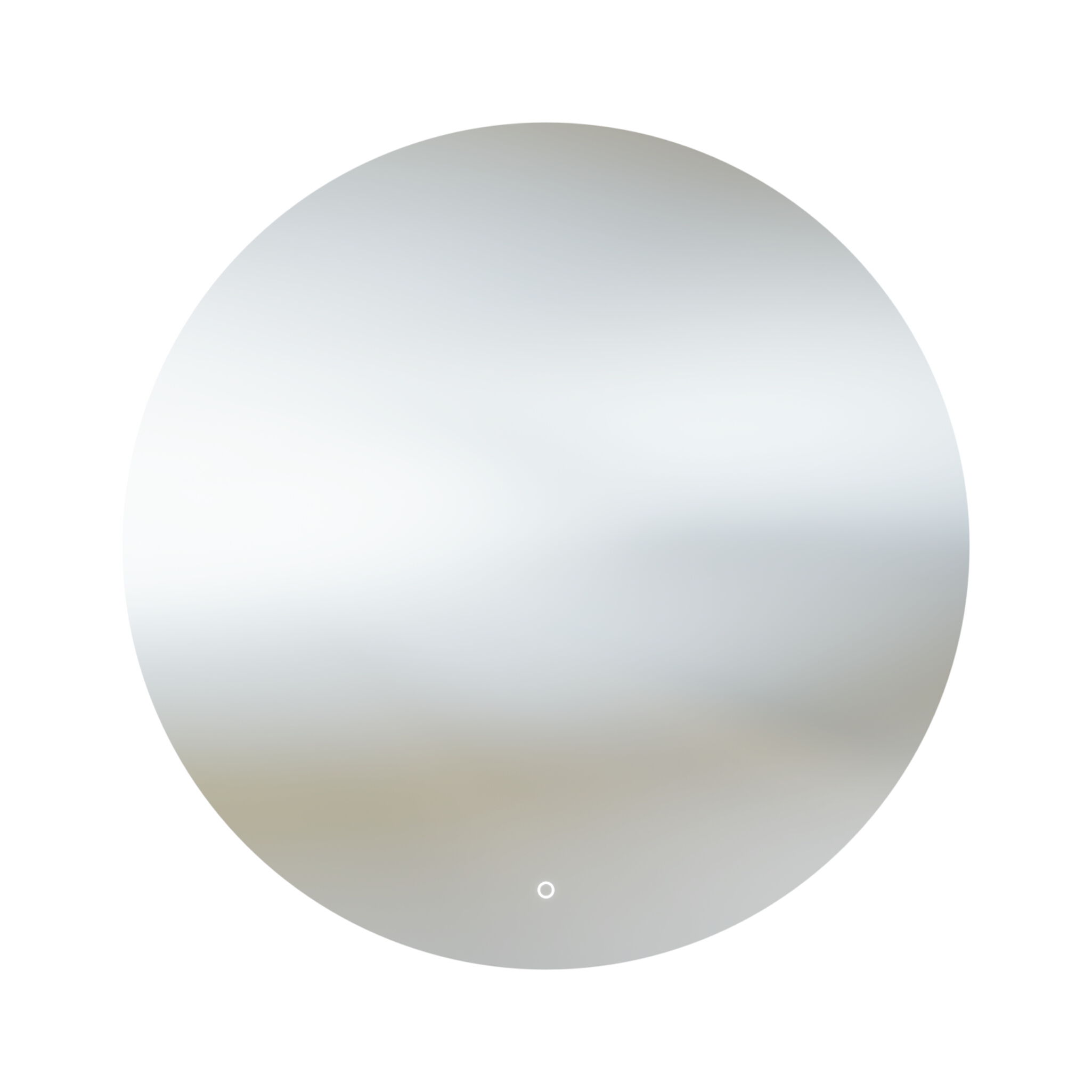 AURA 80 Runder LED-Badspiegel mit Touch-Schalter, IP44