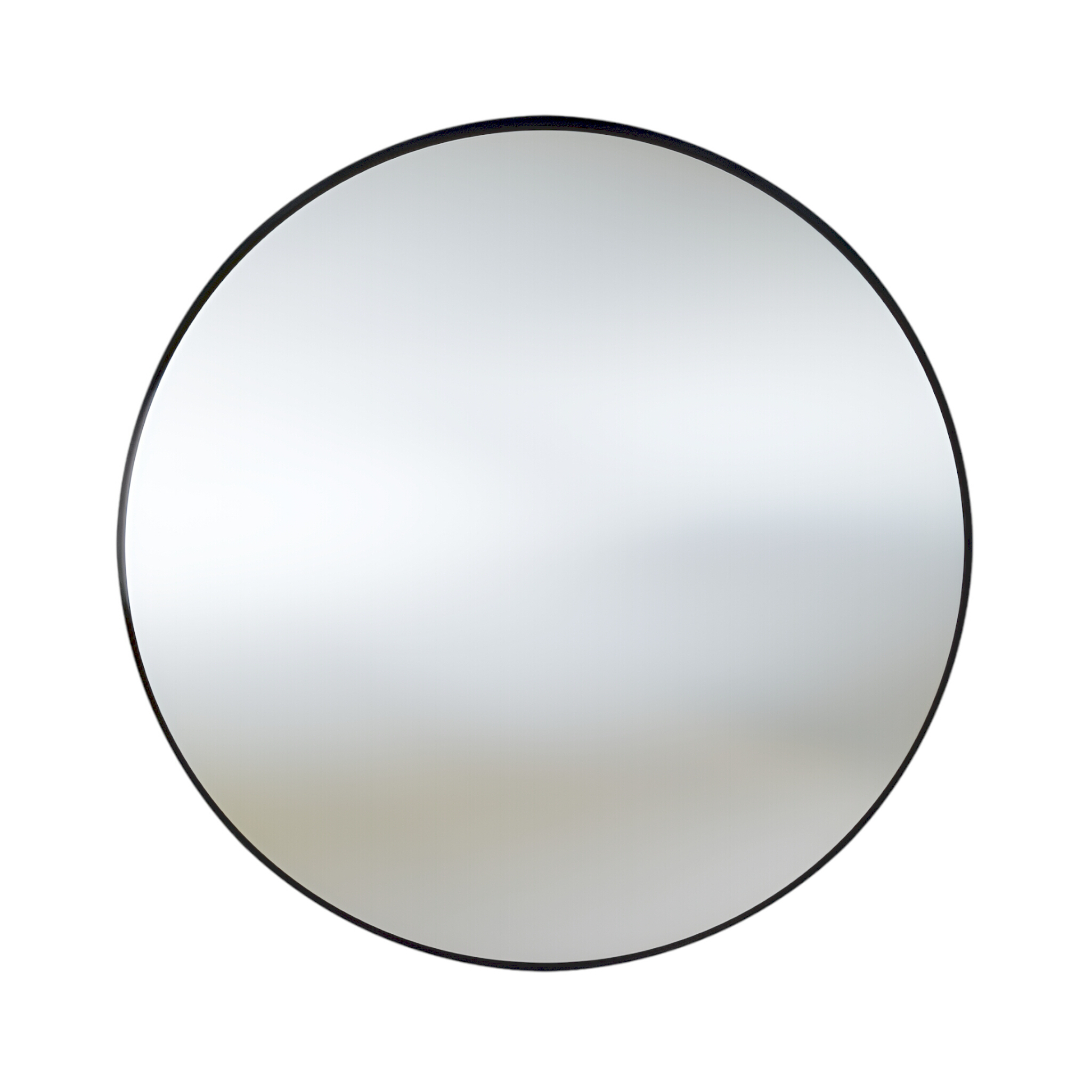 Chloris Black 80 Wandspiegel mit schwarzem Metallrahmen
