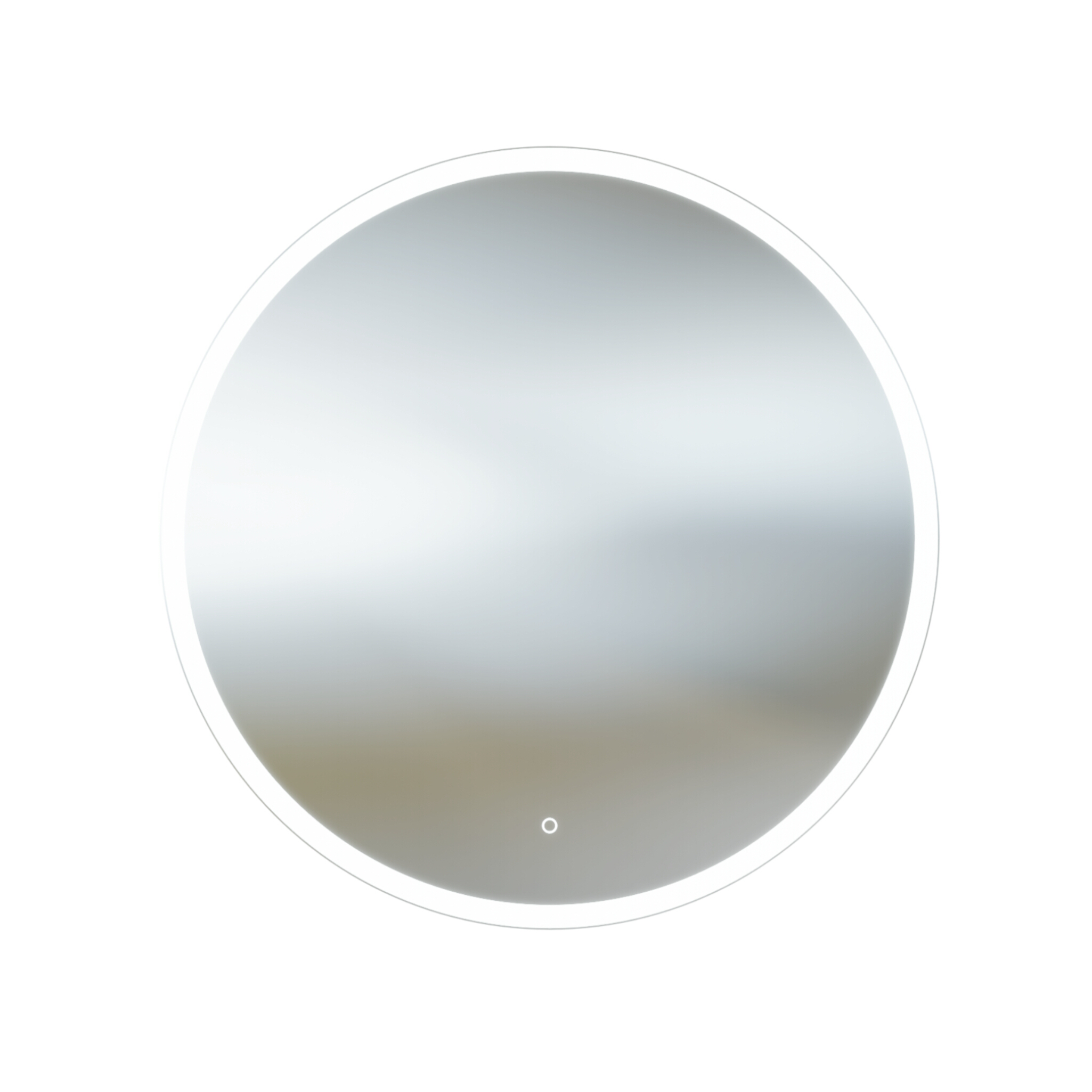 Runder LED-Wandspiegel Lotis Plus 80 mit Heizmatte