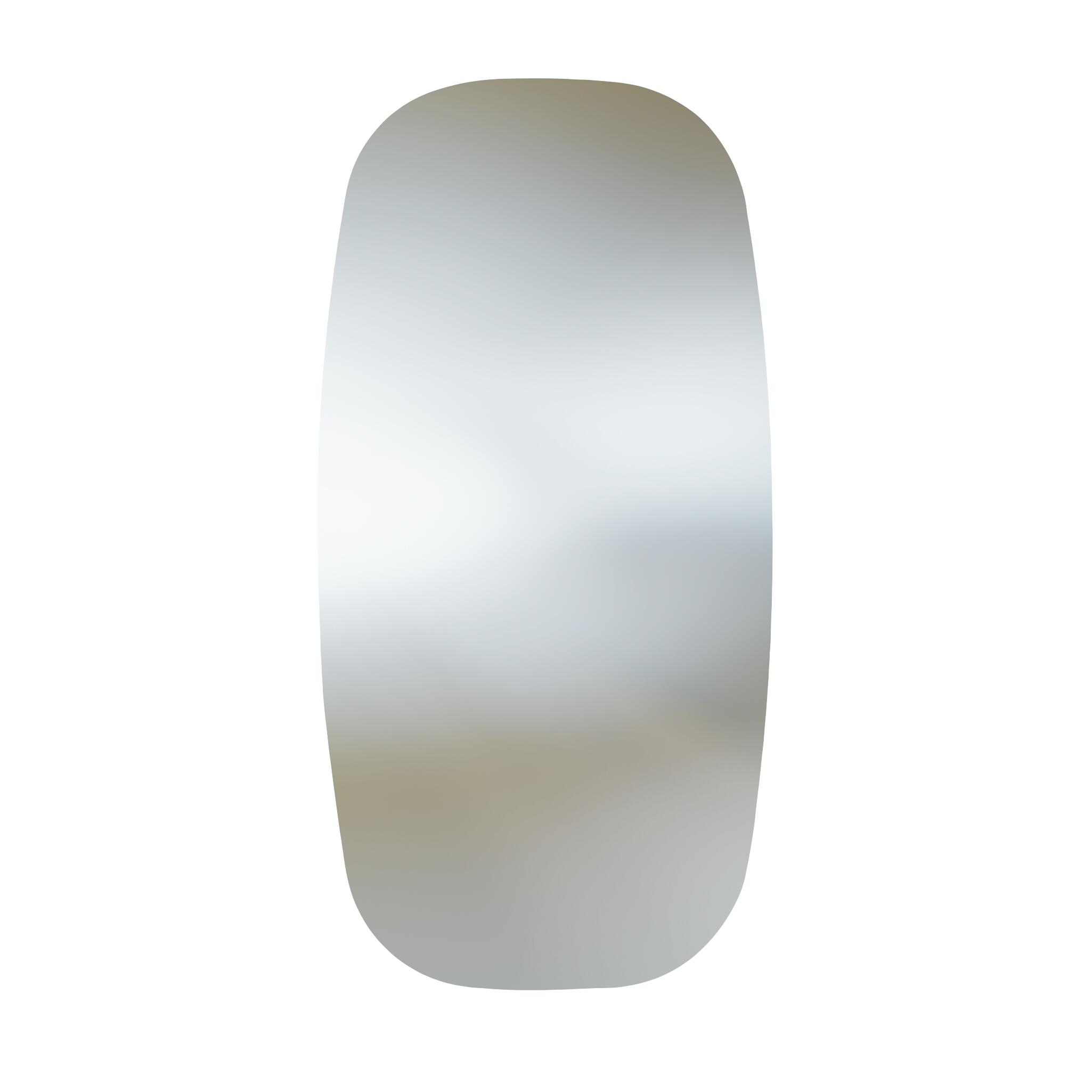 Nereida 45x90 LED‑Badspiegel mit Rahmenlichteffekt