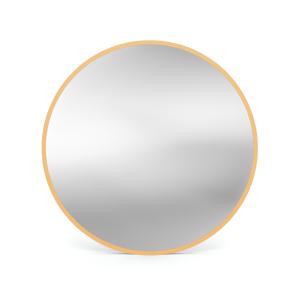 Runder Wandspiegel Rode Gold 80 – Glamour-Look in Gold - Zusatzbild