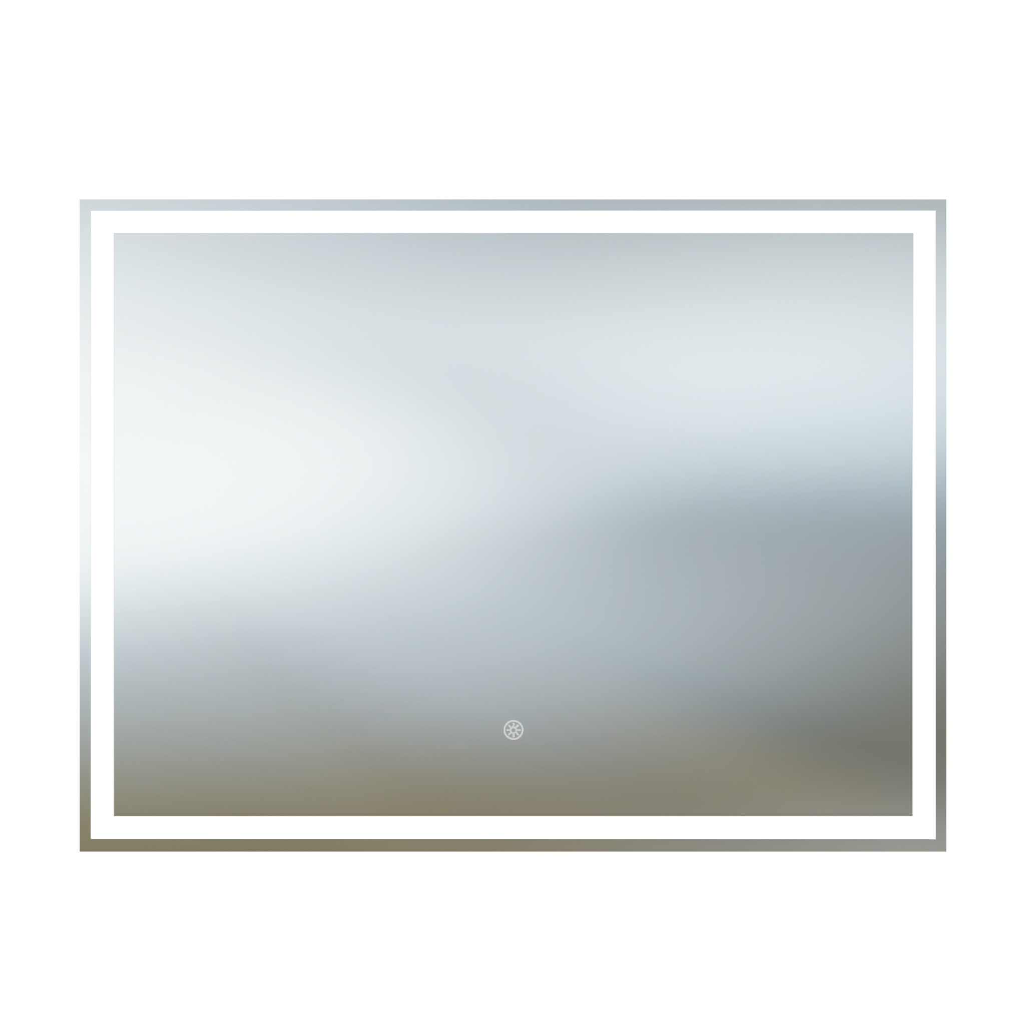 Badspiegel Toas 80 x 60 cm mit LED-Beleuchtung