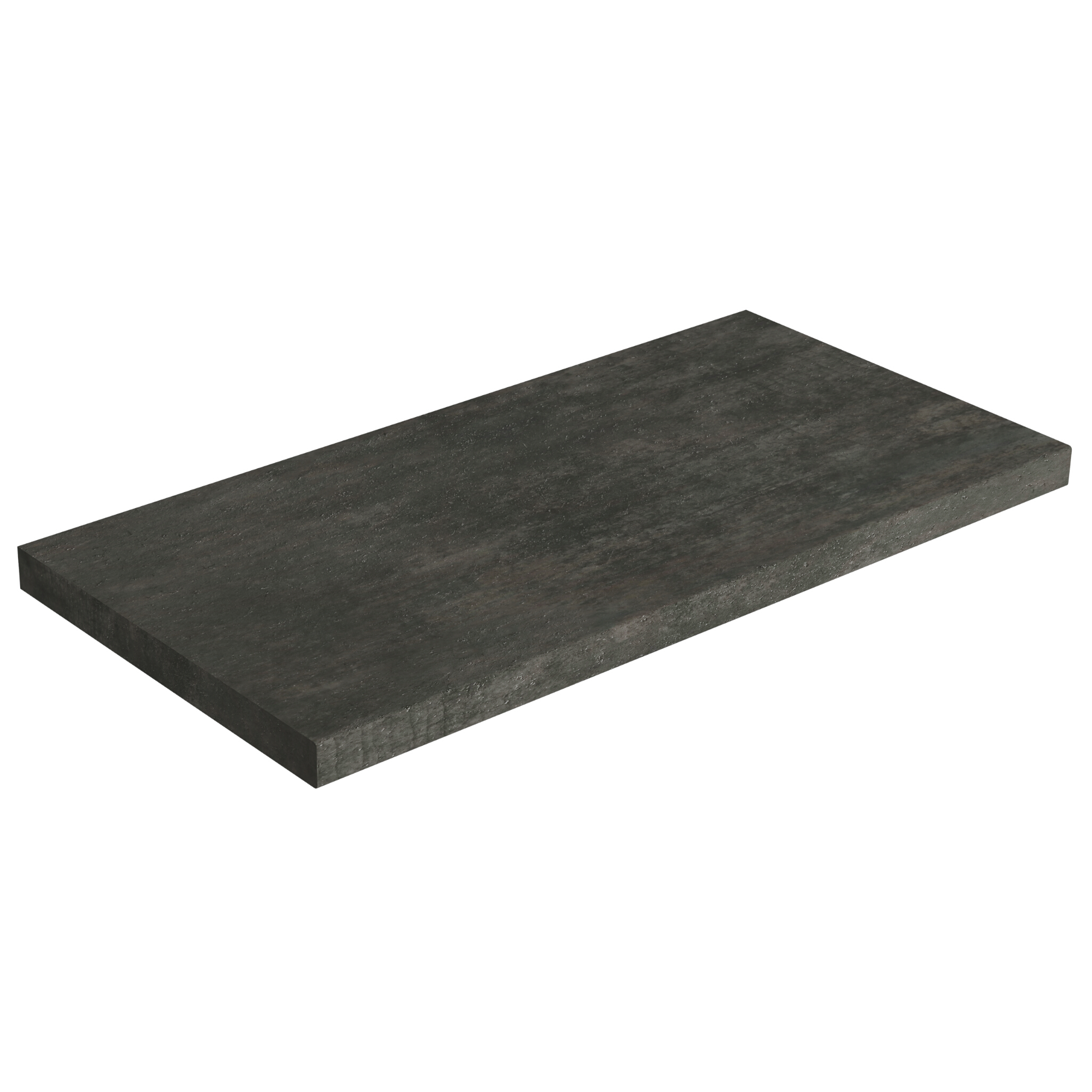 Möbelplatte Graphite 805 x 400 mm – 38 mm stark, kompatibel mit Lavita Nevada/Kansas/Kansas Black/Kolorado/Kolorado Graphite