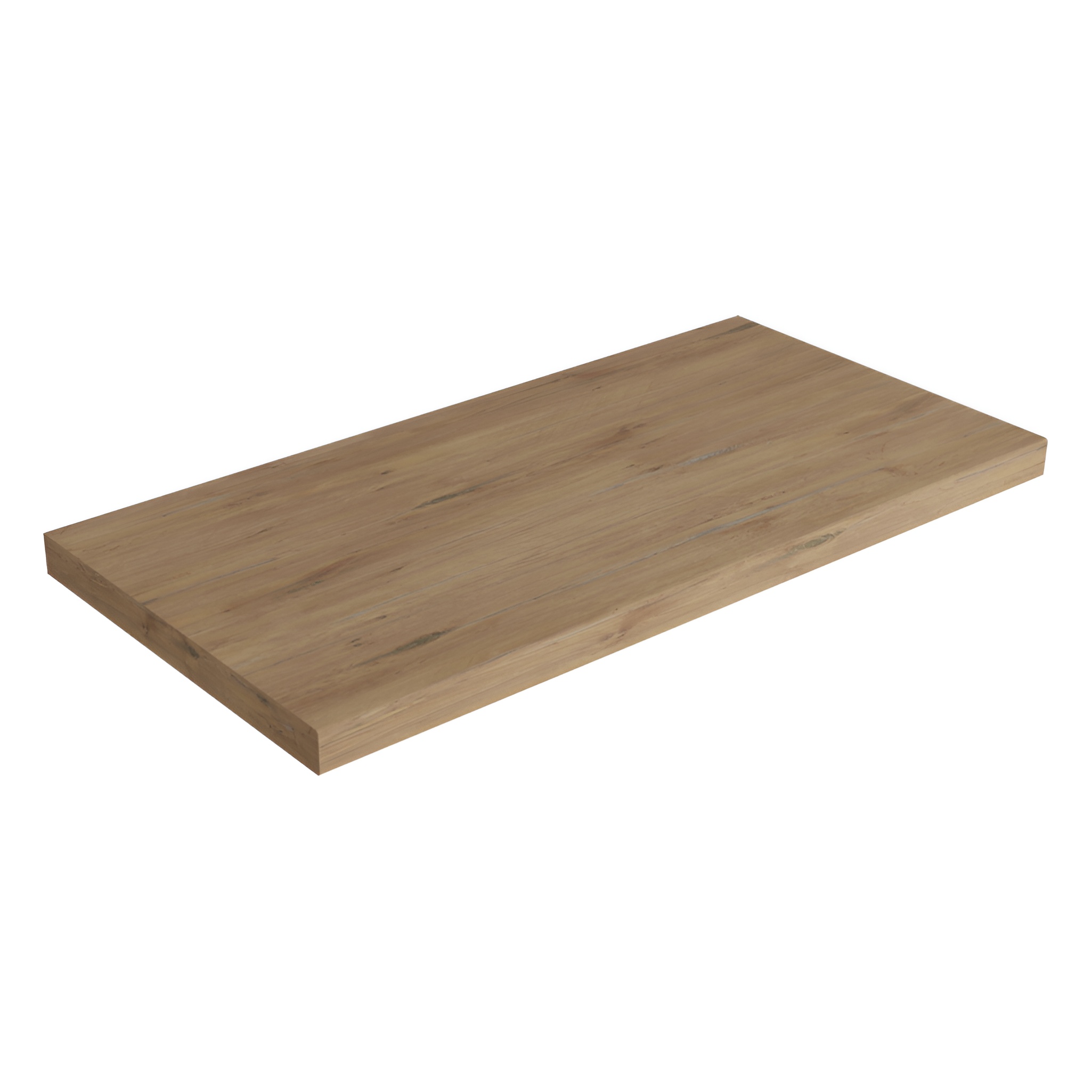 Waschtischplatte Walnut 805 x 400 mm, 38 mm – Holzoptik