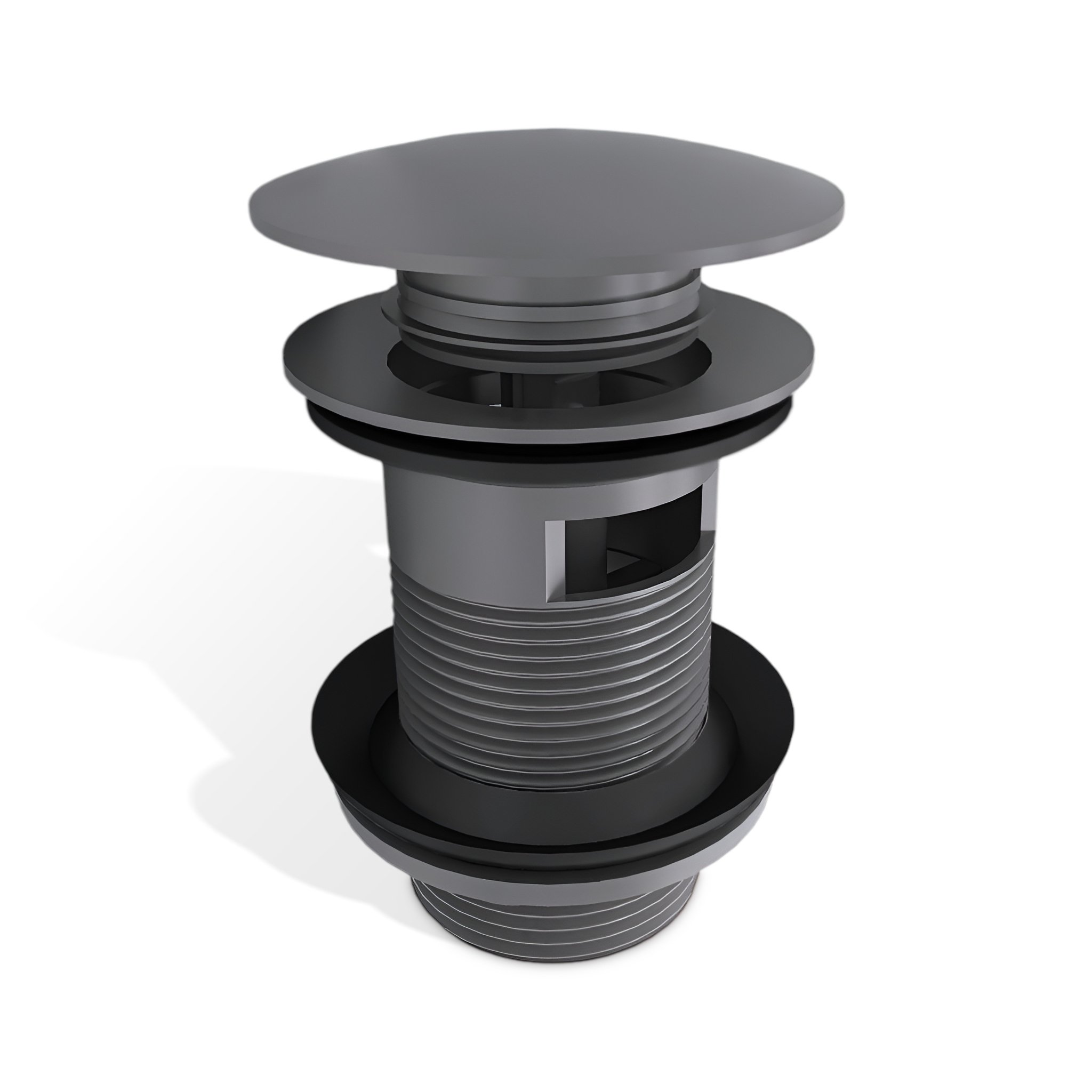 Click-Clack Ablaufverschluss Full Color – Orion Gunmetal