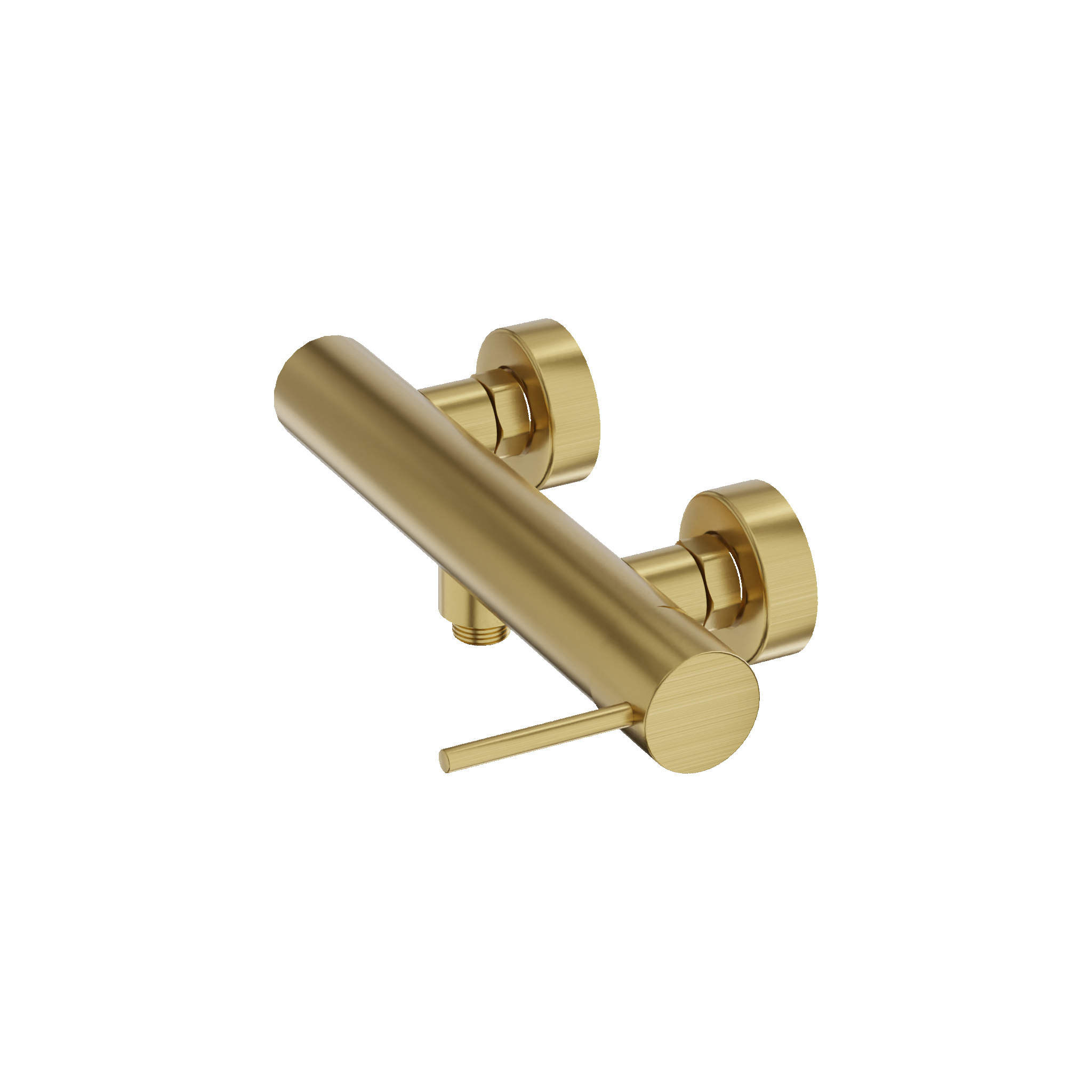 Orion Duscharmatur in Gebürstetem Gold – elegante Optik, durchdachte Funktion