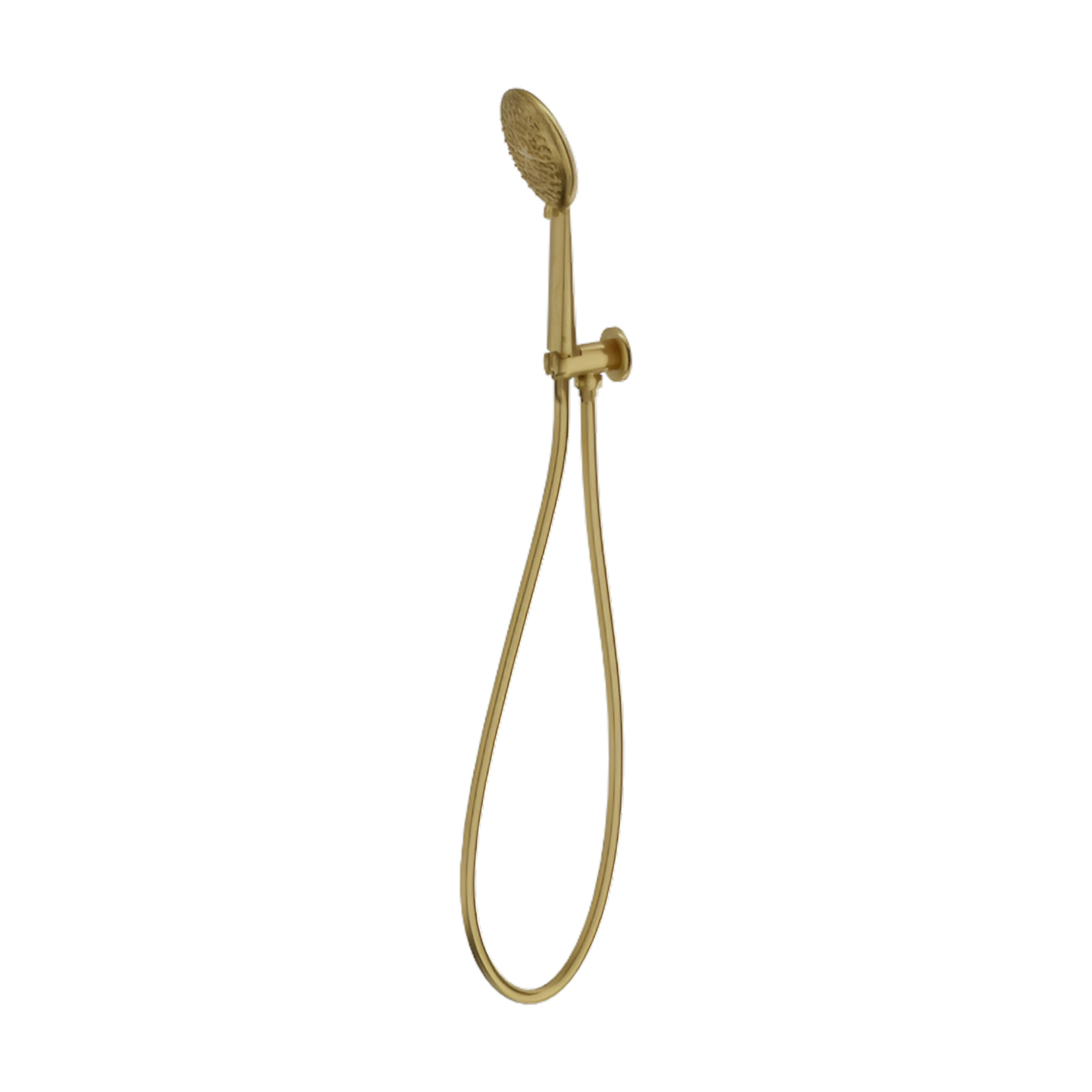 Duschgarnitur mit Halter Orion – Brushed Gold