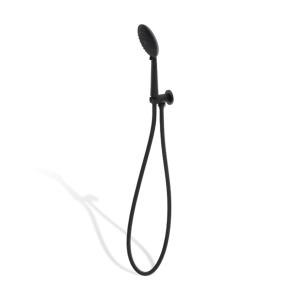Orion Matt Black Duschset mit Halterung, Handbrause und Schlauch - Zusatzbild