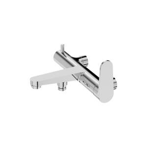 Cetus Chrome Wannen-Duscharmatur zur Wandmontage - Hauptbild