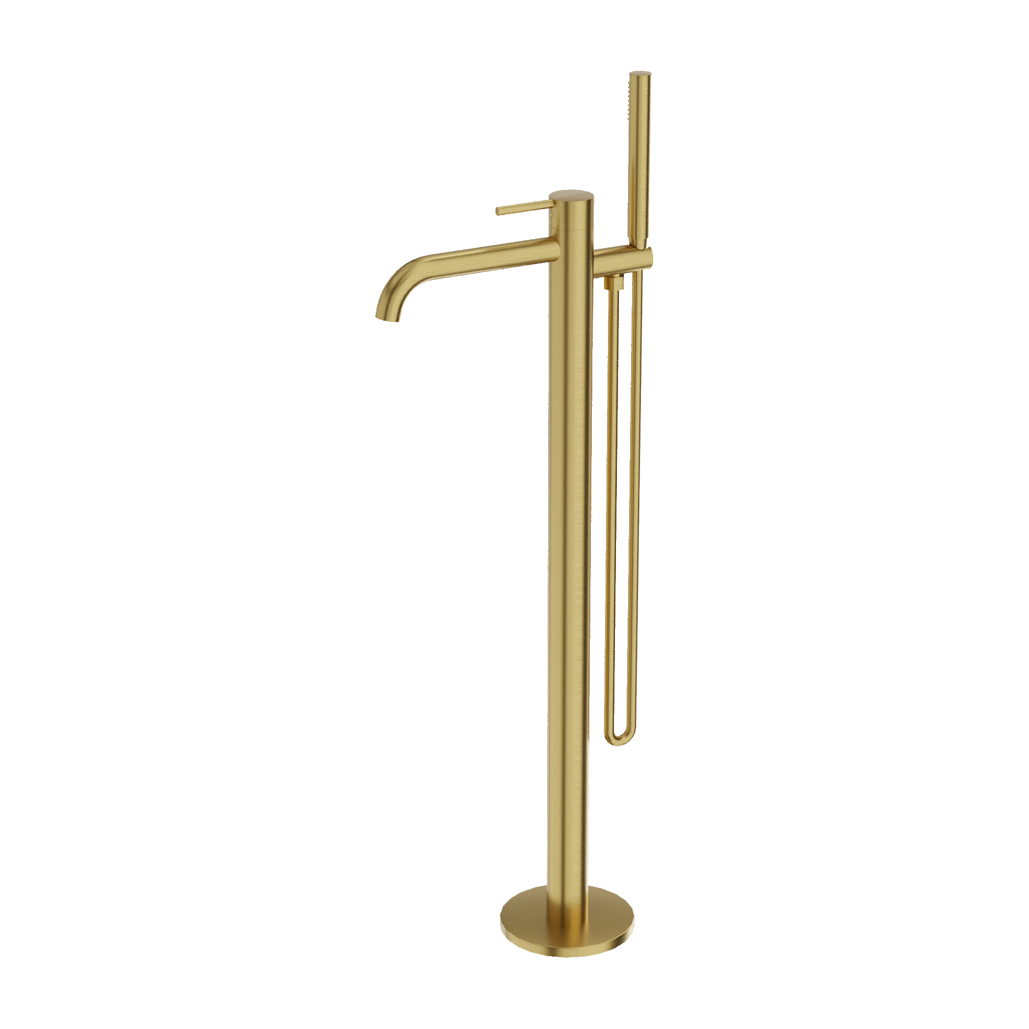 Freistehende Badewannenarmatur Orion Brushed Gold