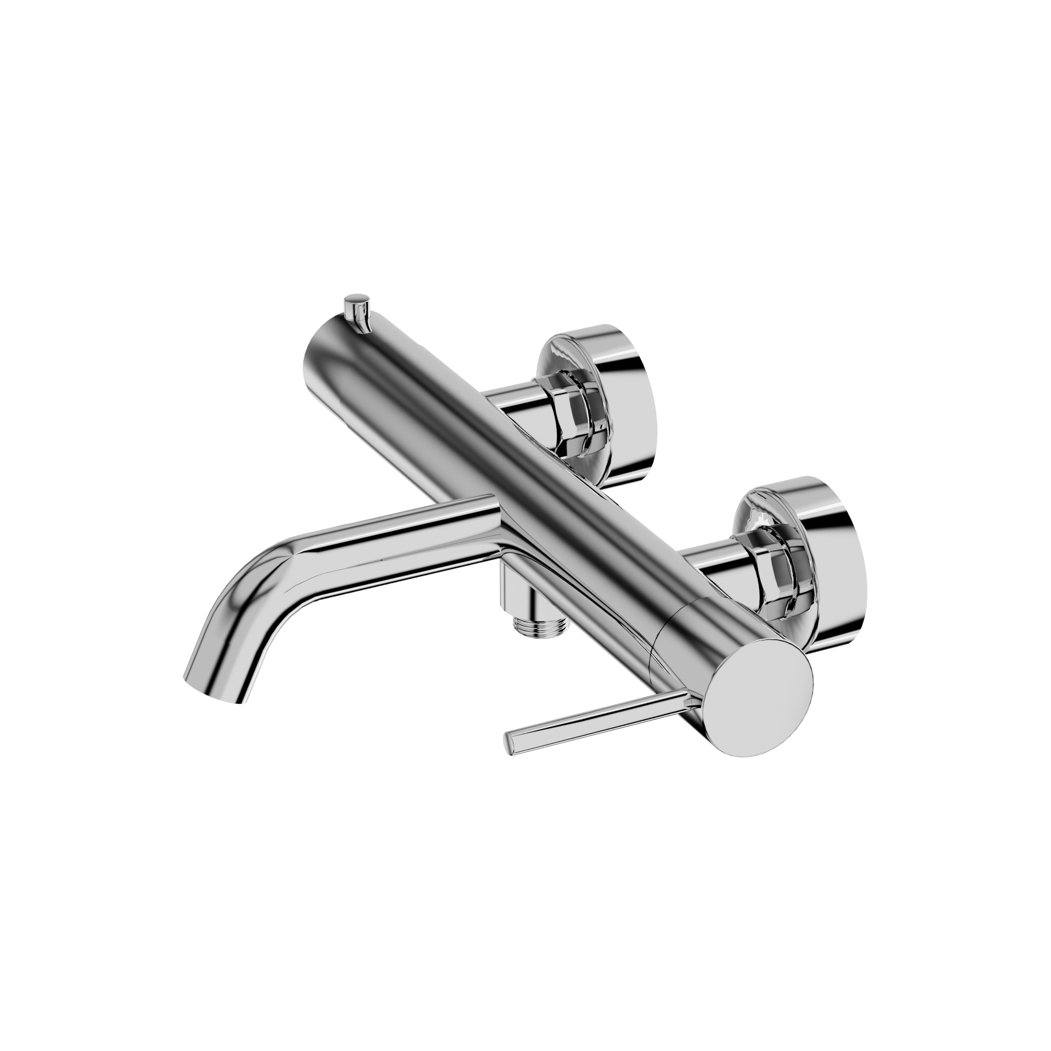 Wannen- und Duscharmatur Orion Chrome – stilvolle Eleganz in Chrom