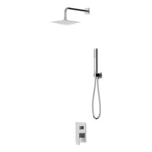 Aquila Chrome Unterputz-Duschset mit Regendusche - Zusatzbild