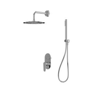 Unterputz-Duschsystem Cetus Chrome mit Regenbrause - Hauptbild