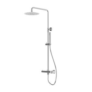 Aufputz-Duschsystem mit Regendusche Spark Chrome - Hauptbild