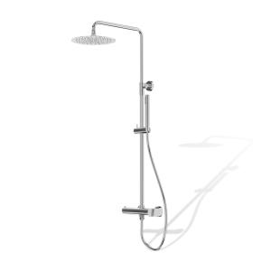 Aufputz-Duschsystem mit Regendusche Spark Chrome - Zusatzbild
