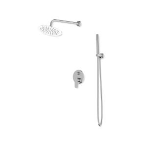 Spark Chrome Unterputz-Duschsystem mit Regenbrause - Zusatzbild