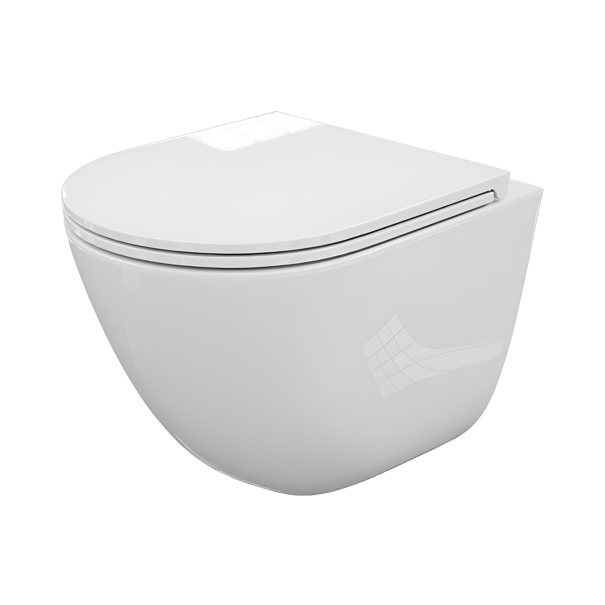 Wand-WC Monobowl 3.0 mit verdecktem Siphon und Tornado-Spülung