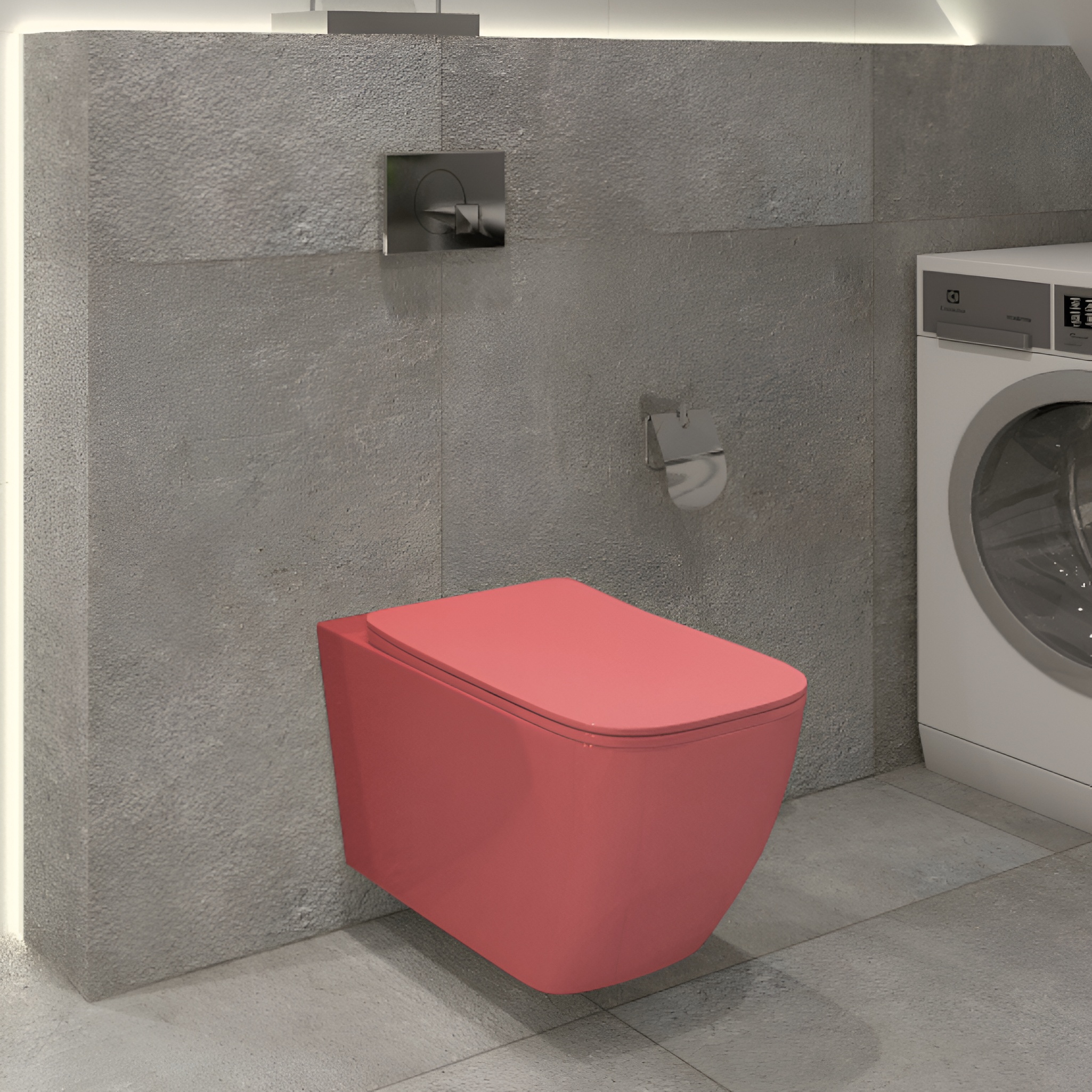 Wand-WC Onil Hot Pink