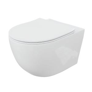 Hänge-WC Cliper Grande 2.0 – Weiß, randlos, Tornado-Spülung - Hauptbild