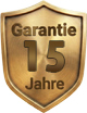 15 Jahre Garantie